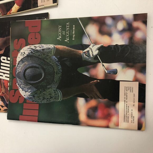 VTG SPORTS ILLUSTRATED April 1996 Issues Agony in August Greg Norman - Picture 3 of 5